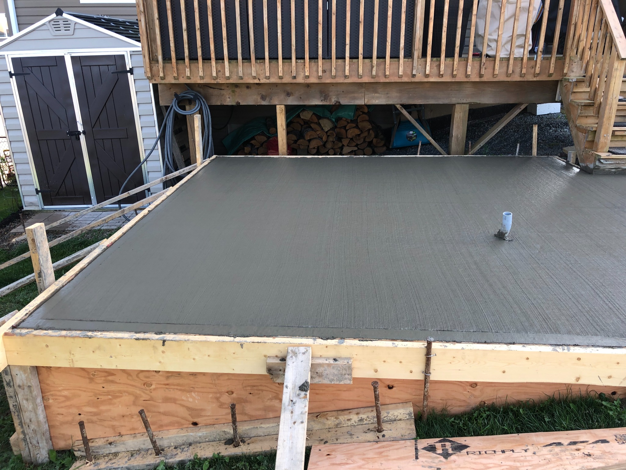 Concrete steps